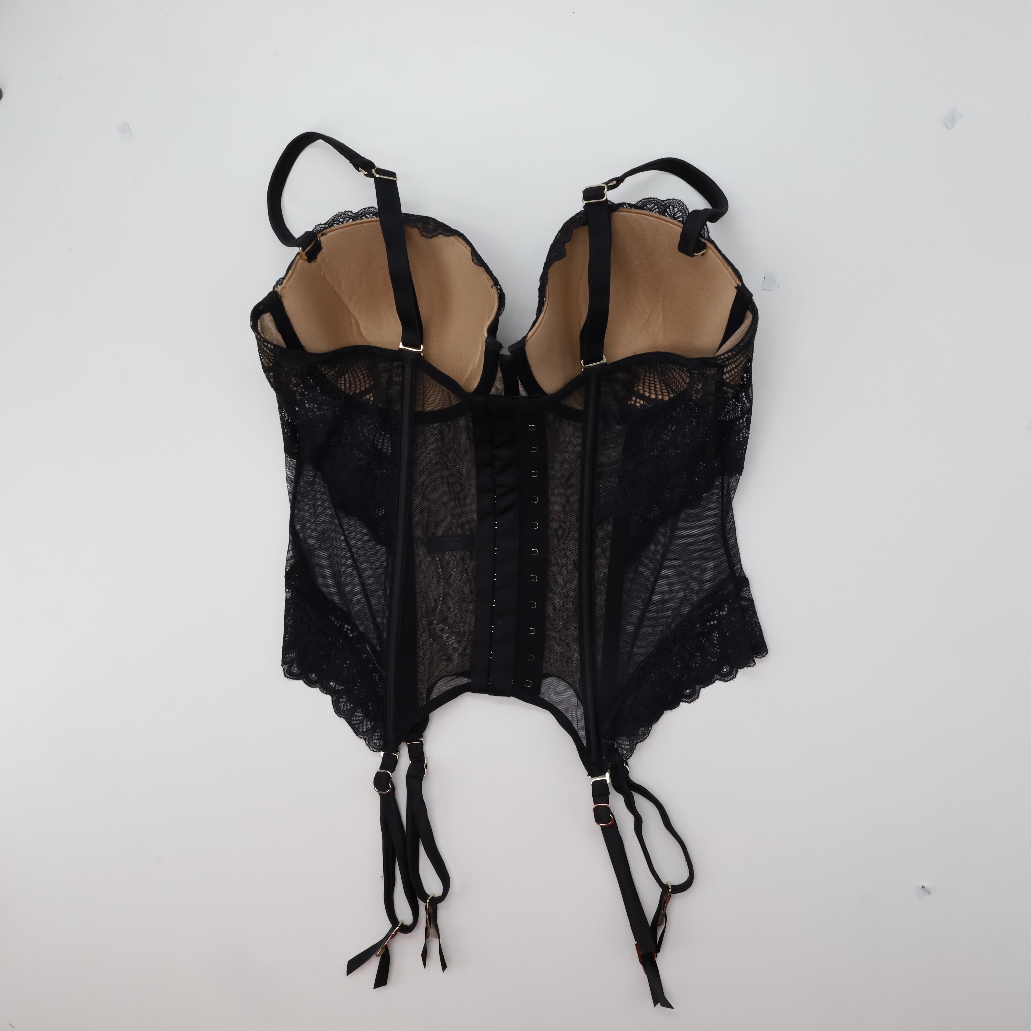 Guêpière RougeGorge Noir