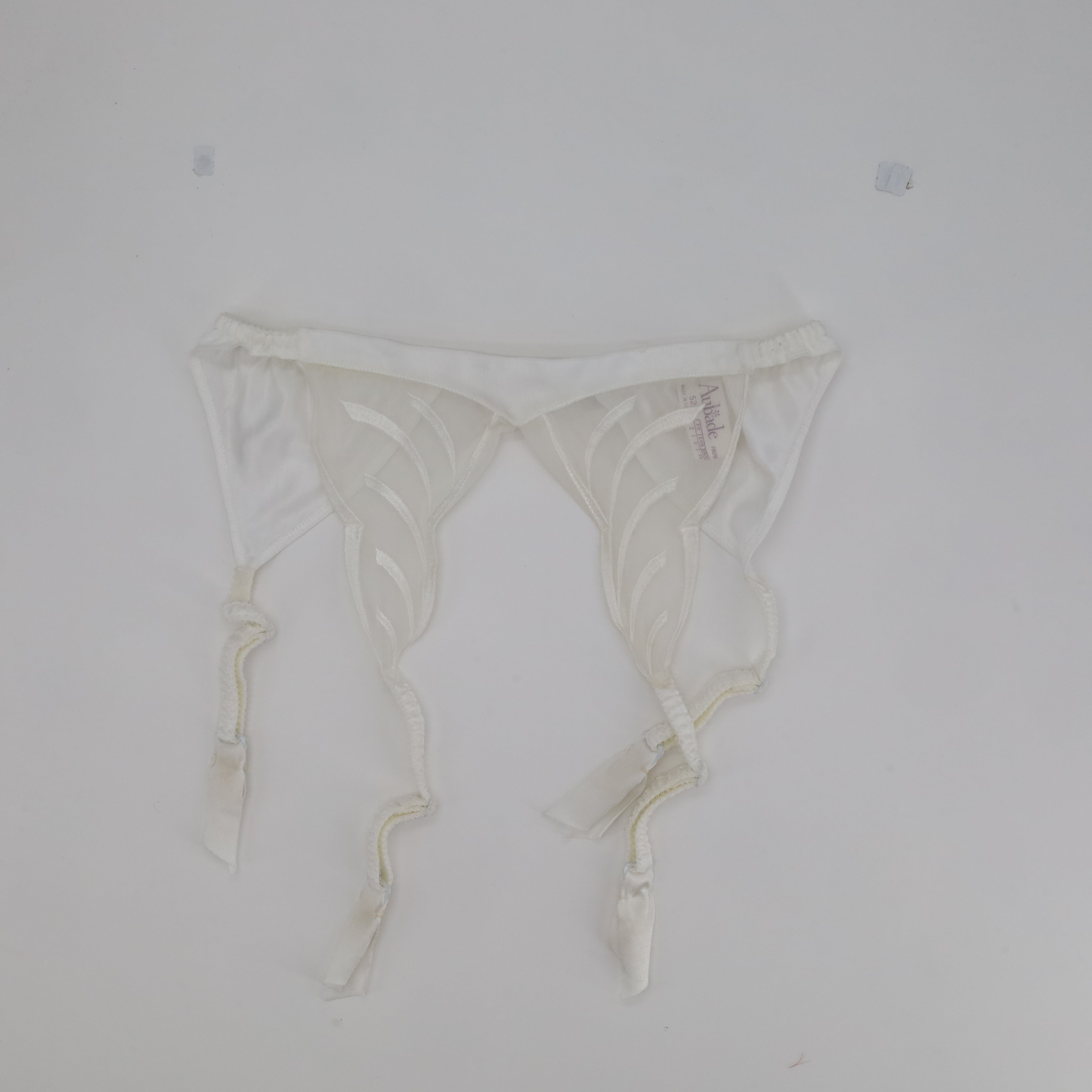 Porte-jarretelles Aubade Blanc