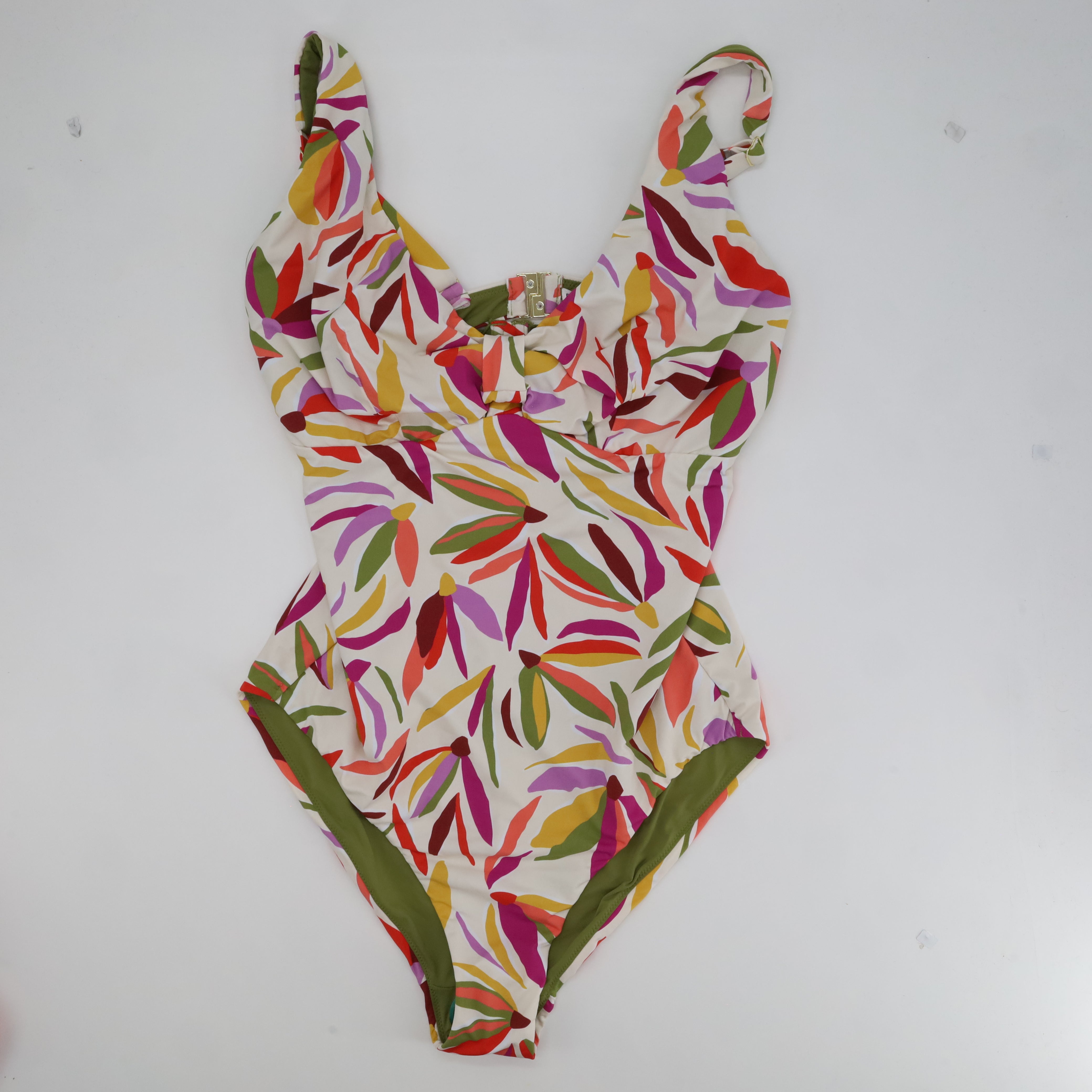Maillot 1 pièce RougeGorge Vert