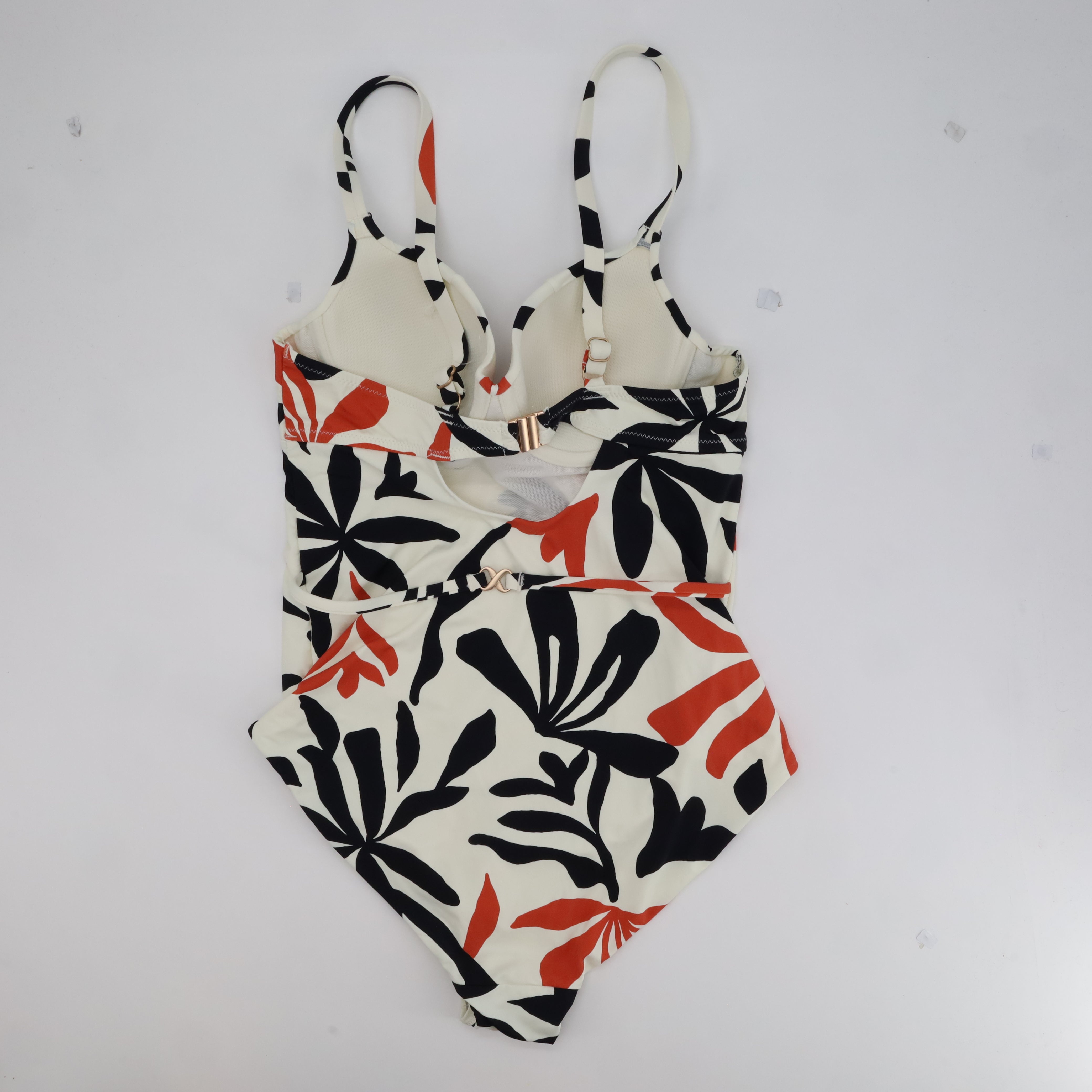 Maillot 1 pièce RougeGorge Blanc