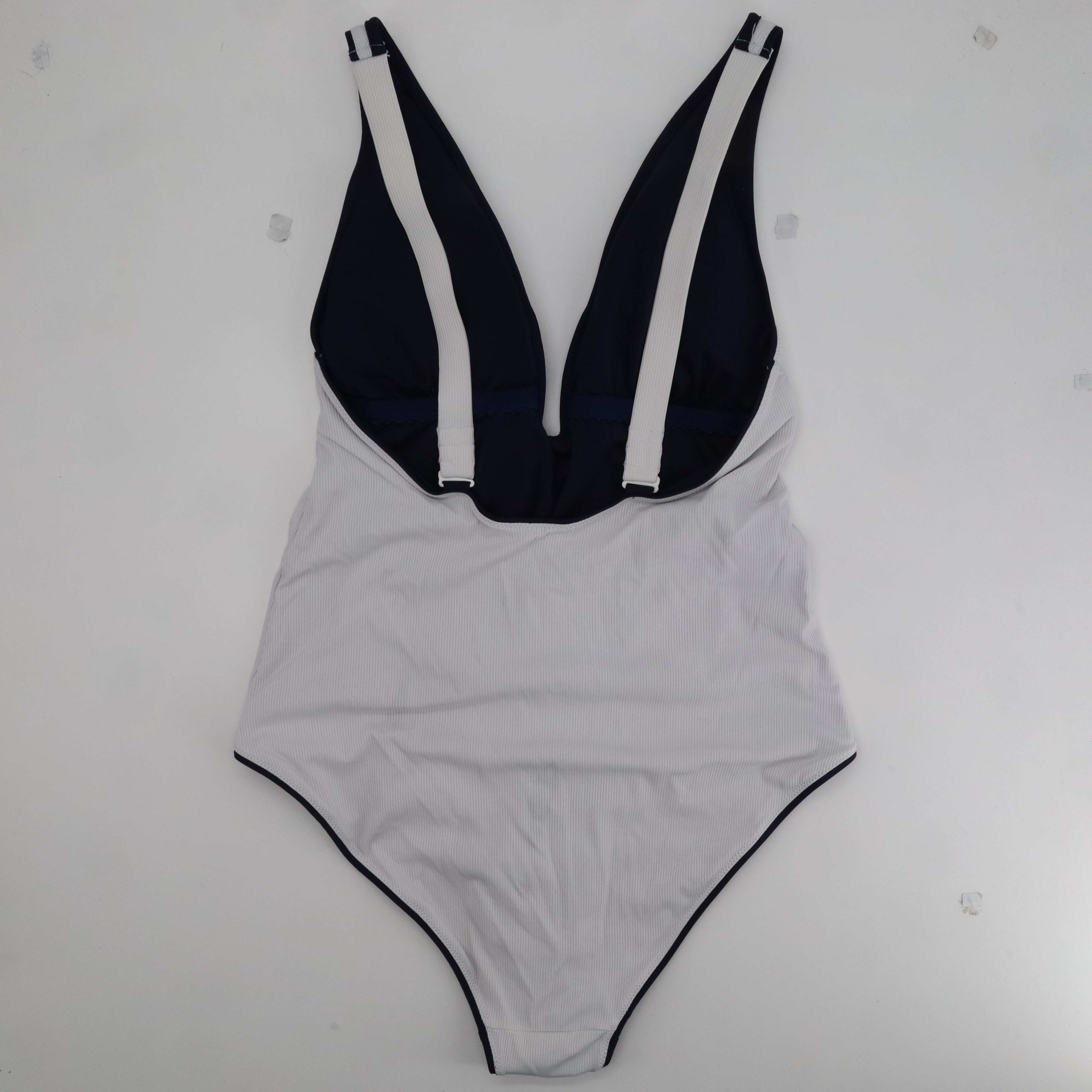 Maillot 1 pièce RougeGorge Blanc