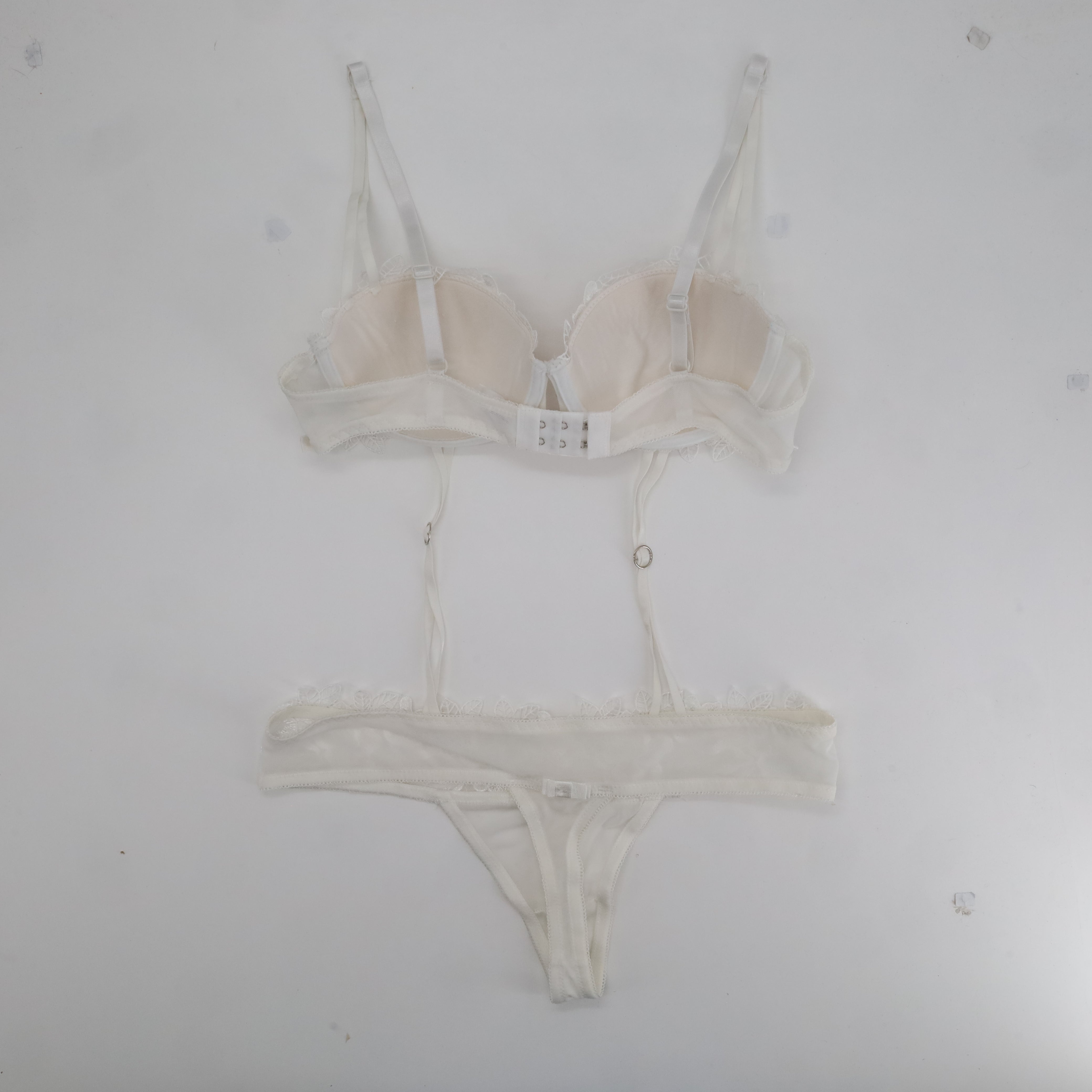 Ensemble de lingerie sexy Blanc