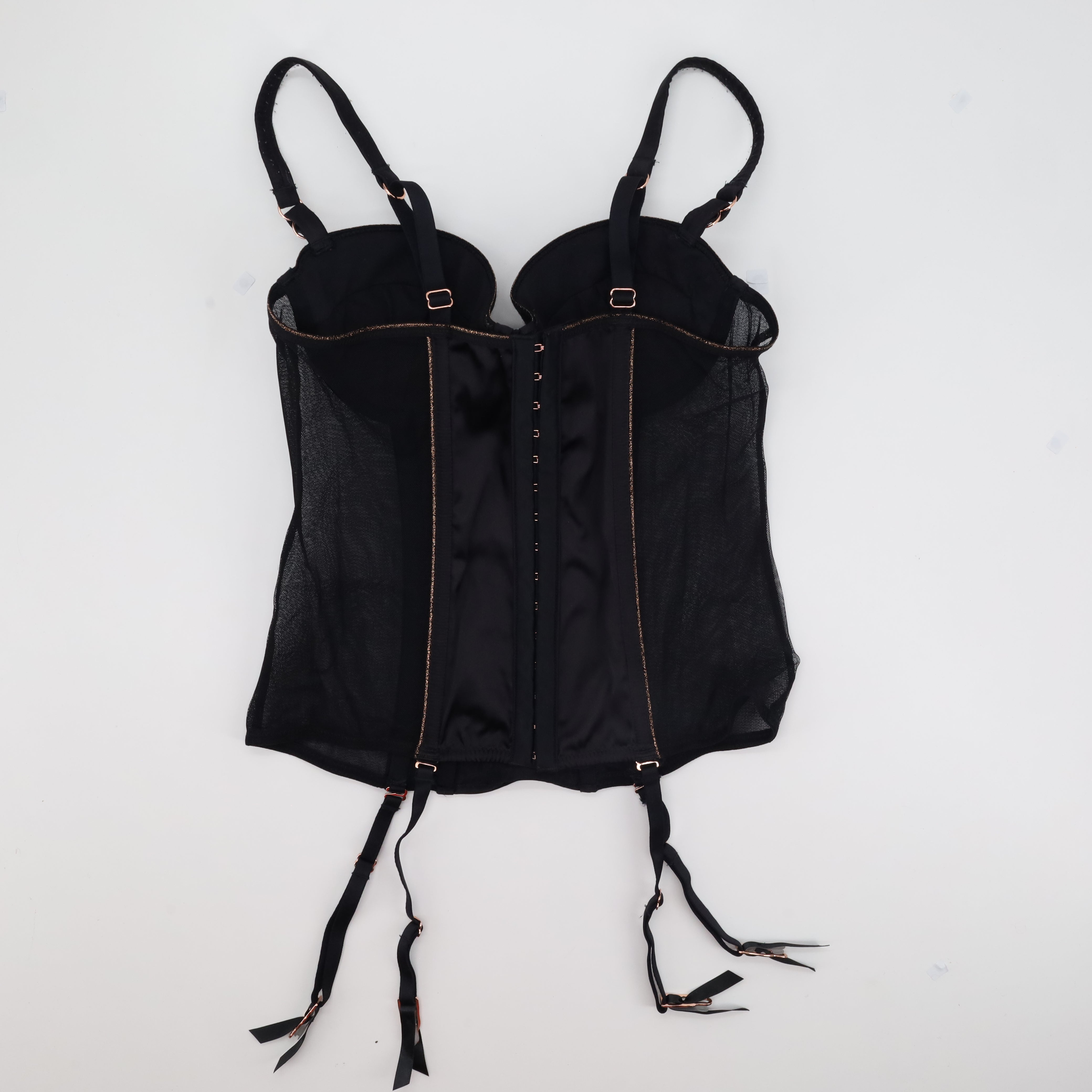 Guêpière RougeGorge Noir