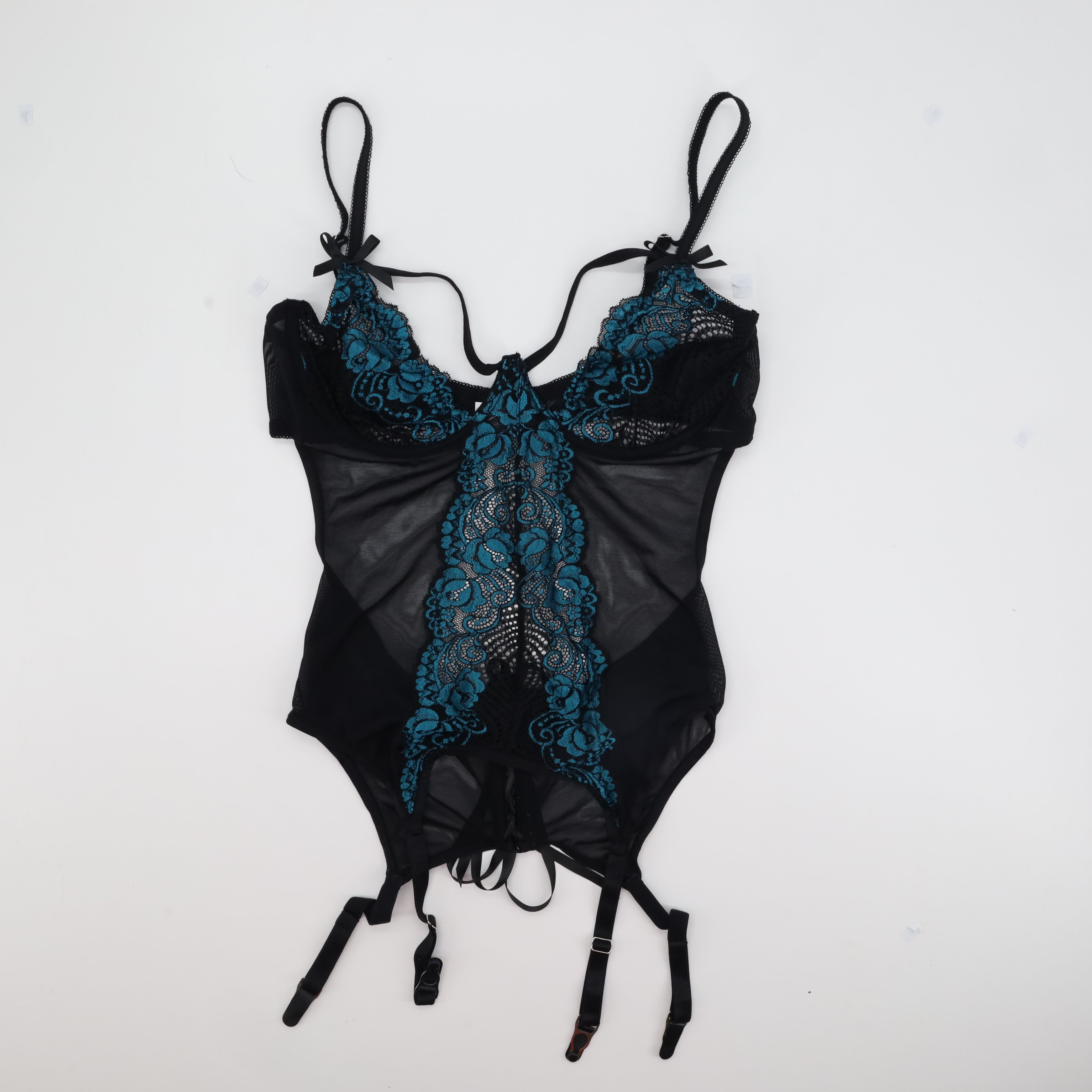 Guêpière Chilirose Noir