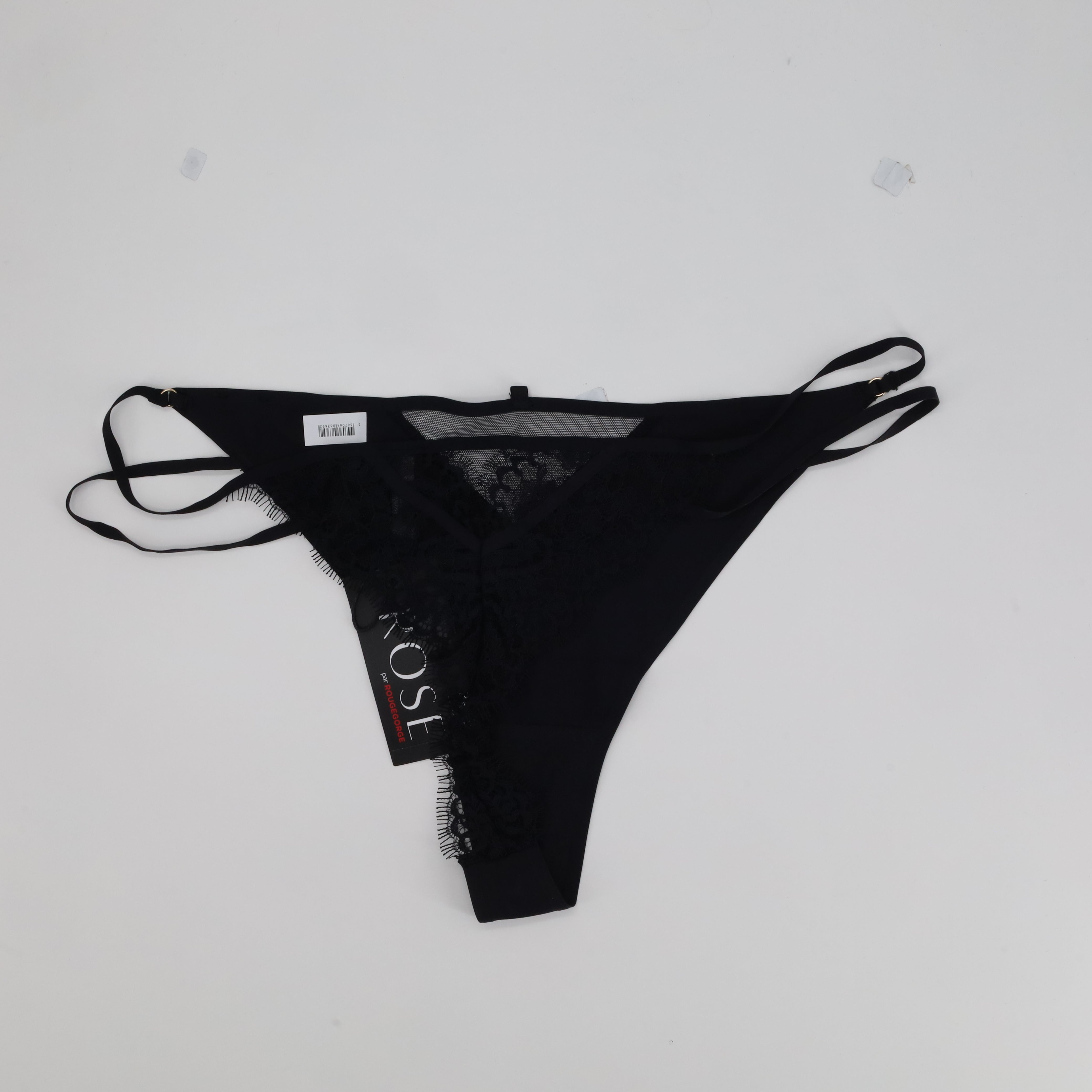 Tanga Rose Noir