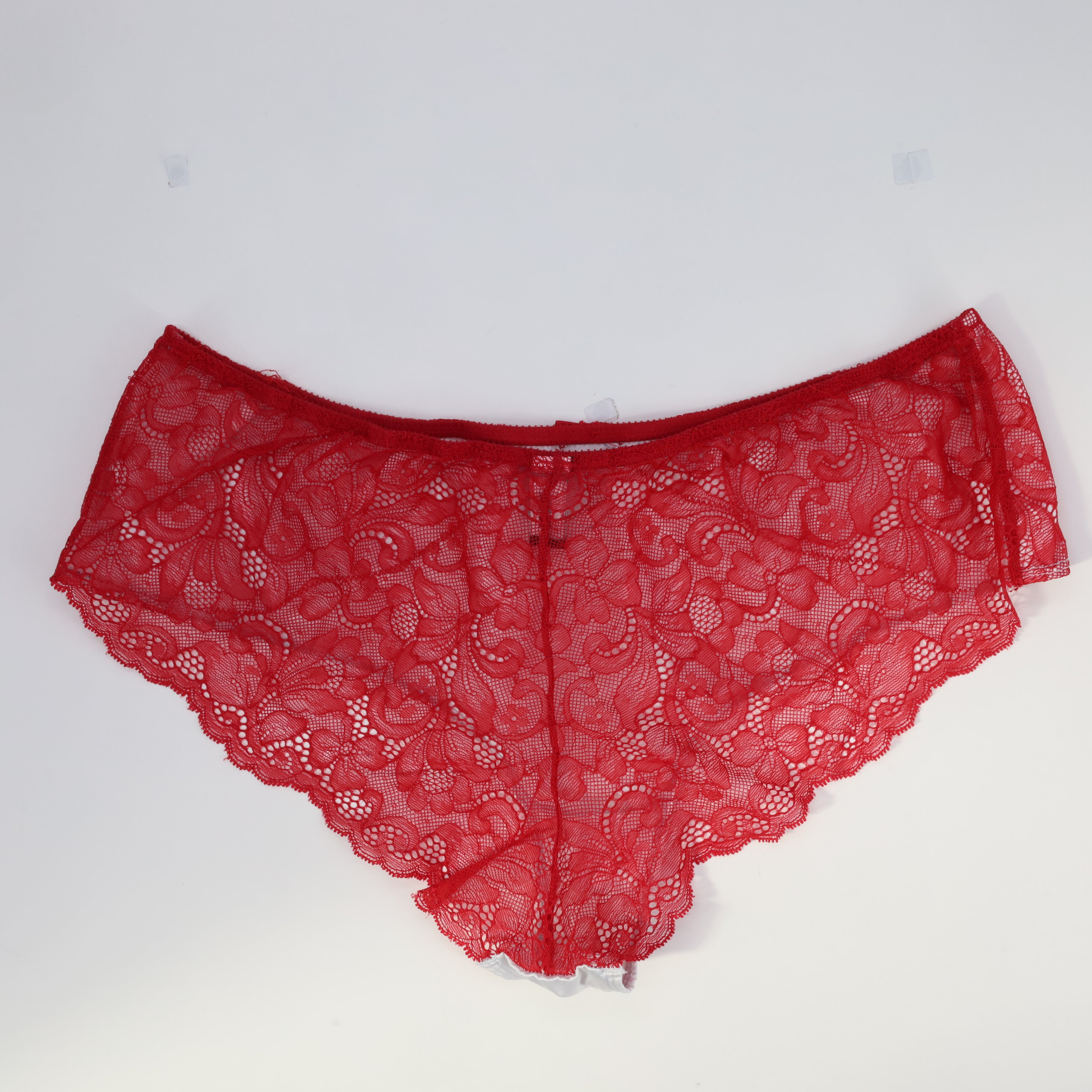 Culotte taille haute ETAM Rouge