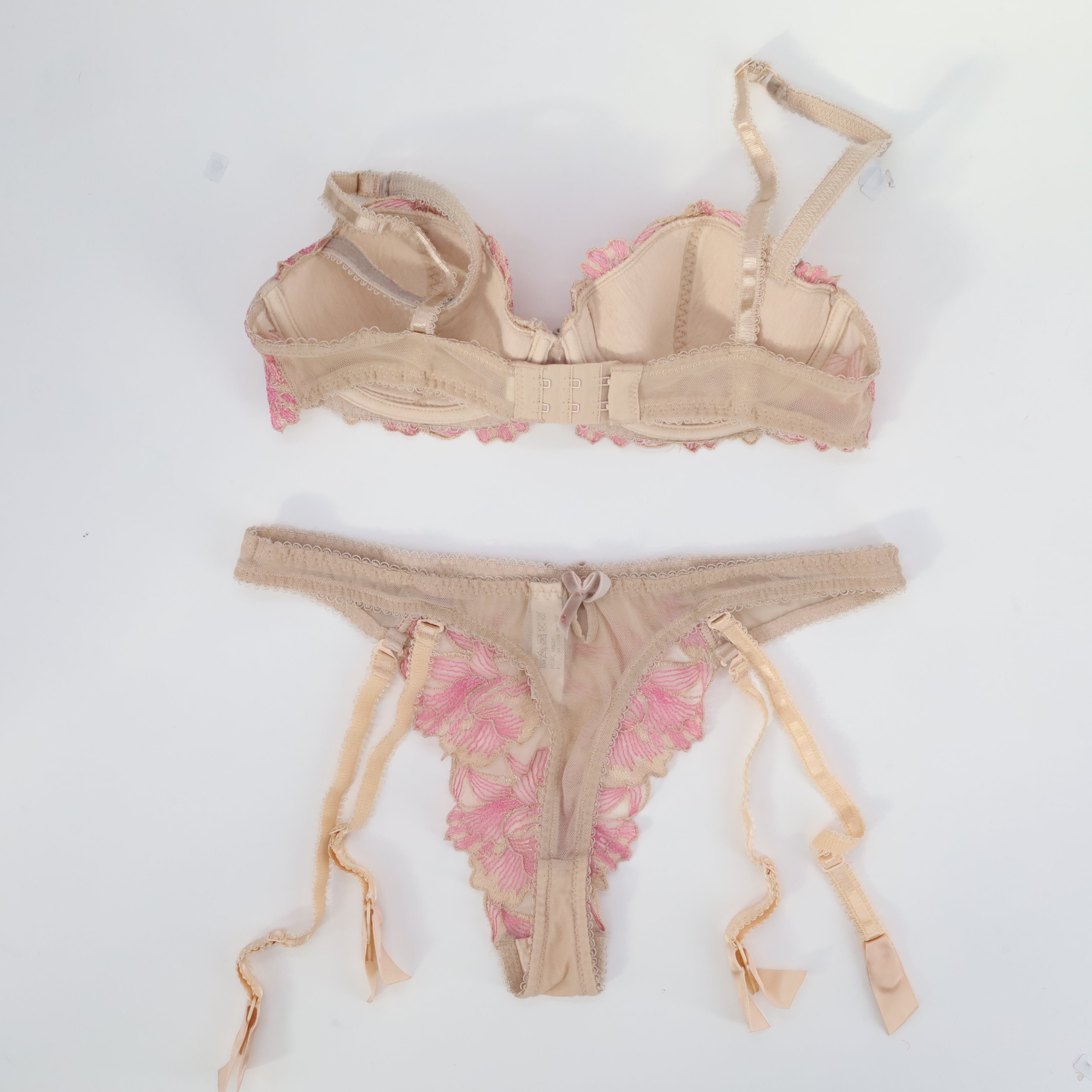 Ensemble de lingerie sexy Ici et Maintenant Rose