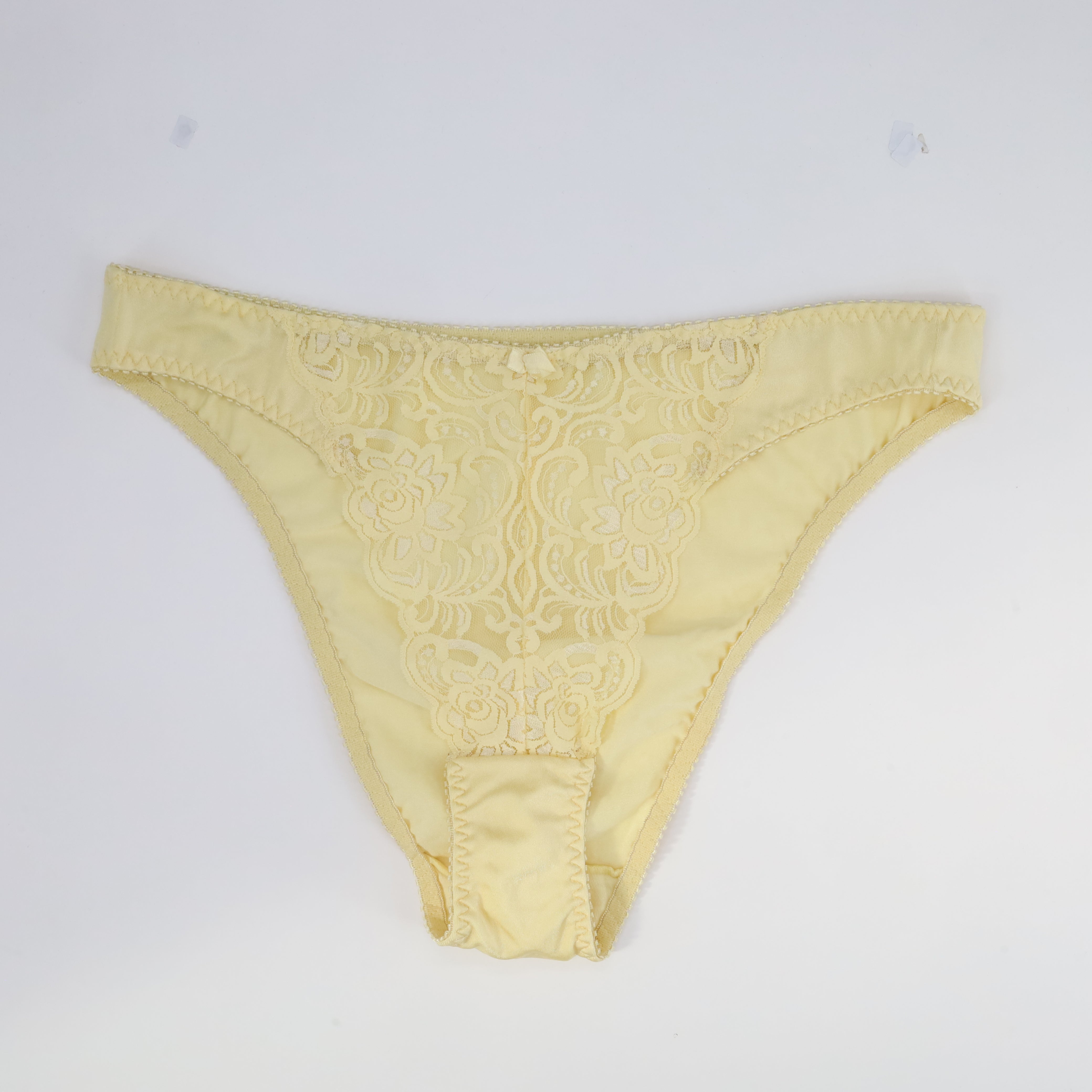Culotte taille haute Jaune