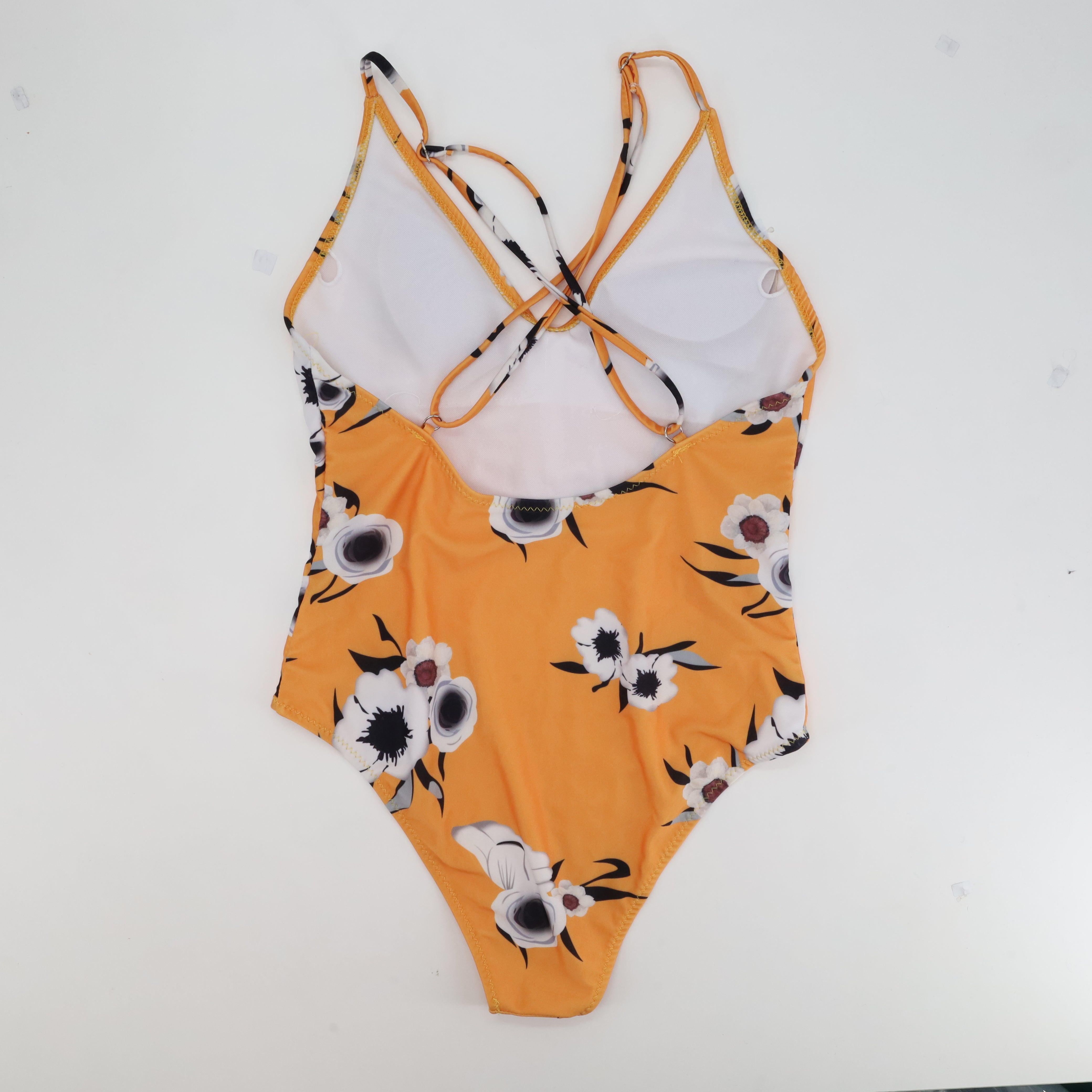 Maillot 1 pièce Orange