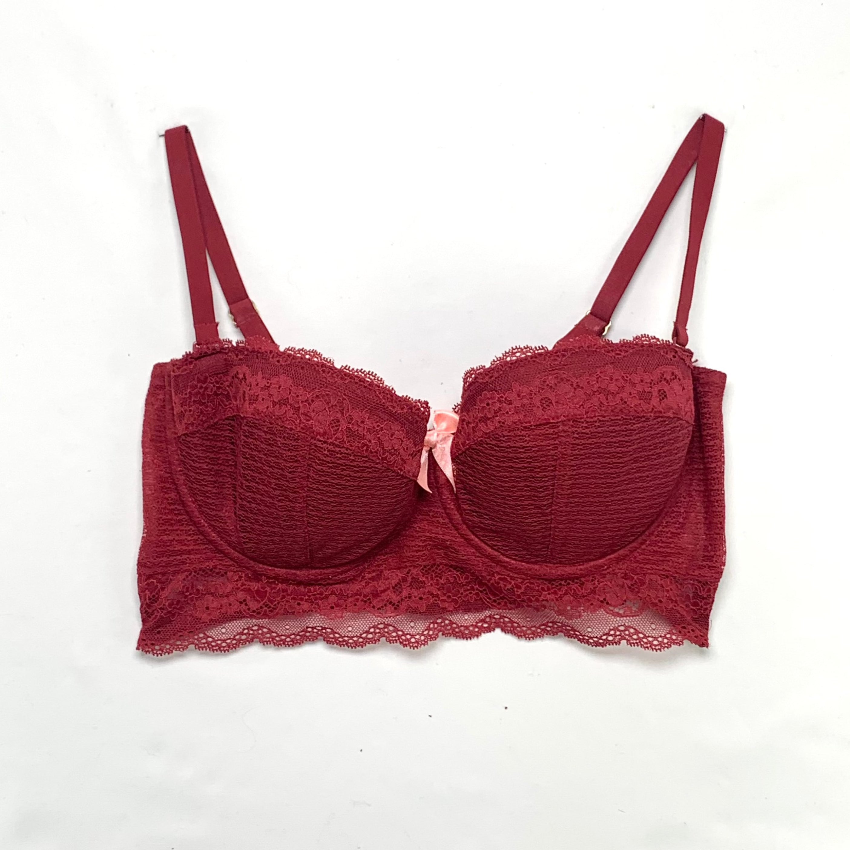 Soutien-gorge A Armatures - Belle Dentelle Rouge coquelicot | Darjeeling