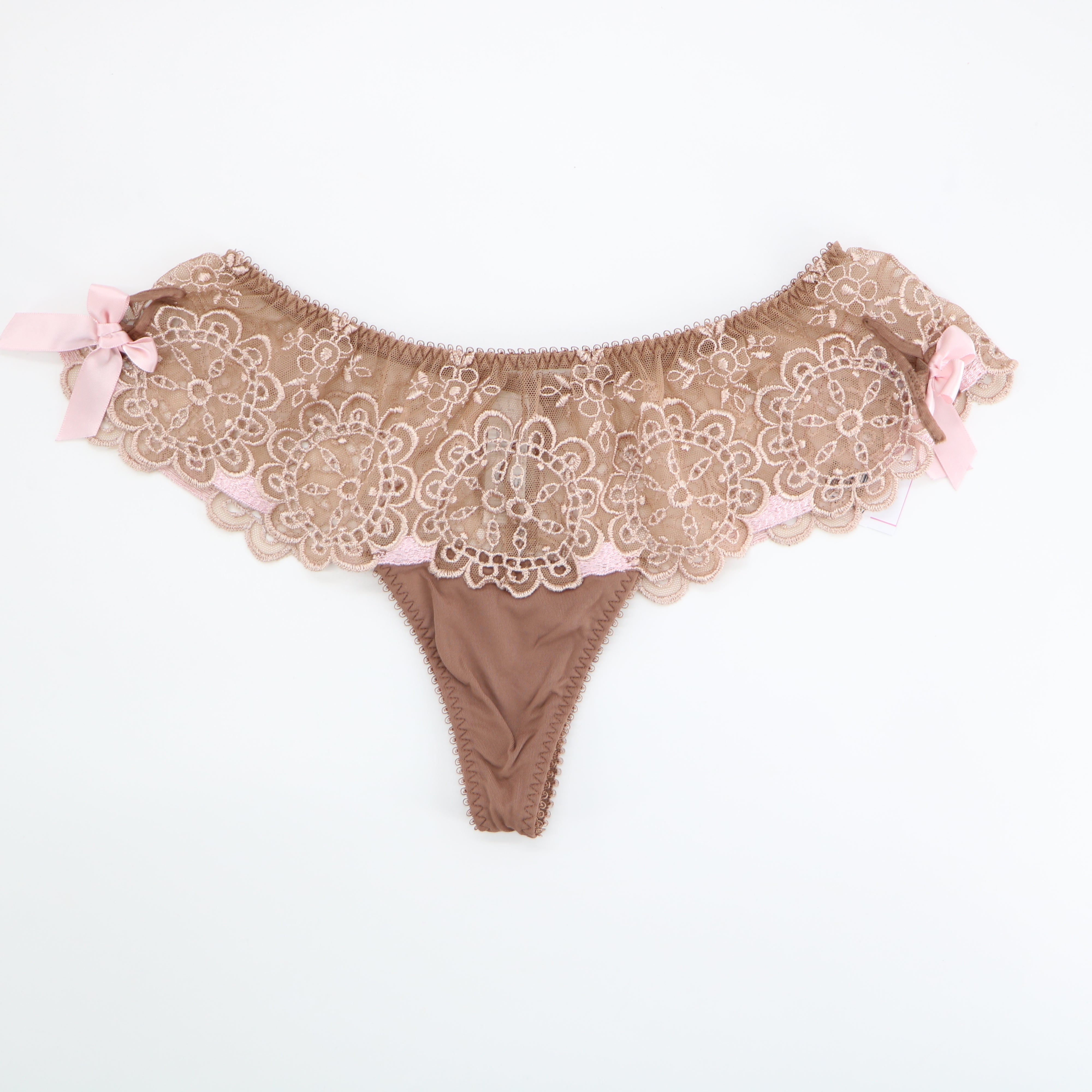 Tanga Maison Lejaby Brun