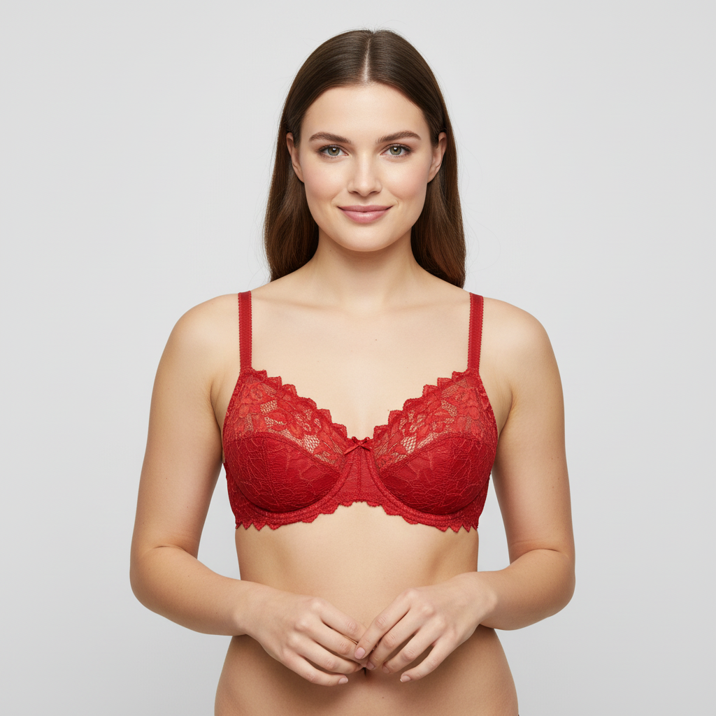 Soutien-gorge Sans Complexe Rouge