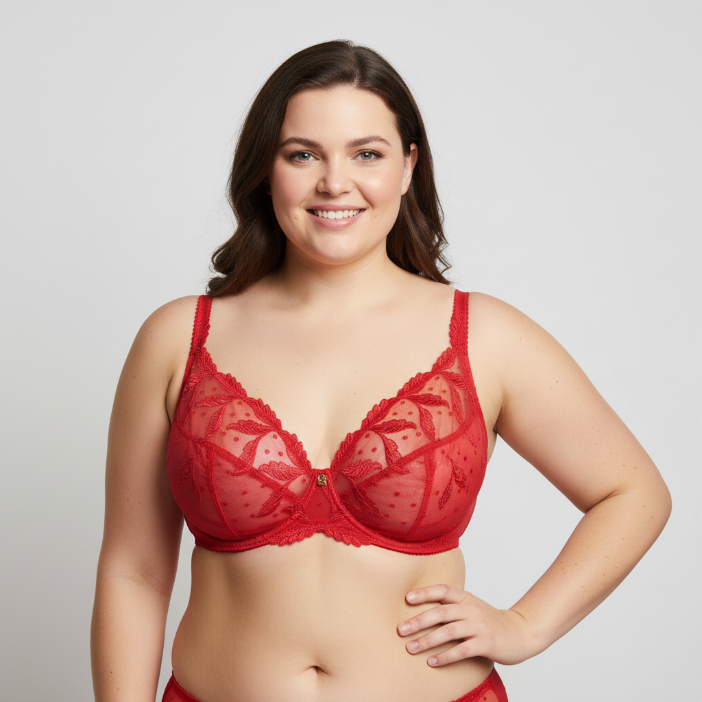 Soutien-gorge Luxam Rouge