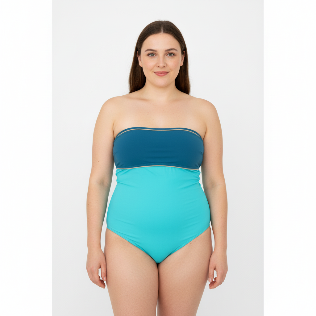 Maillot 1 pièce Ysé Bleu