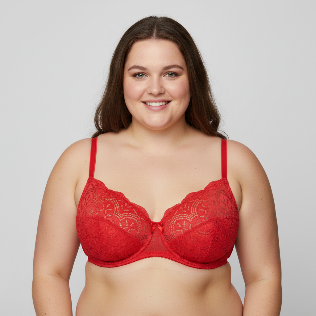 Soutien-gorge Princesse tam.tam Rouge