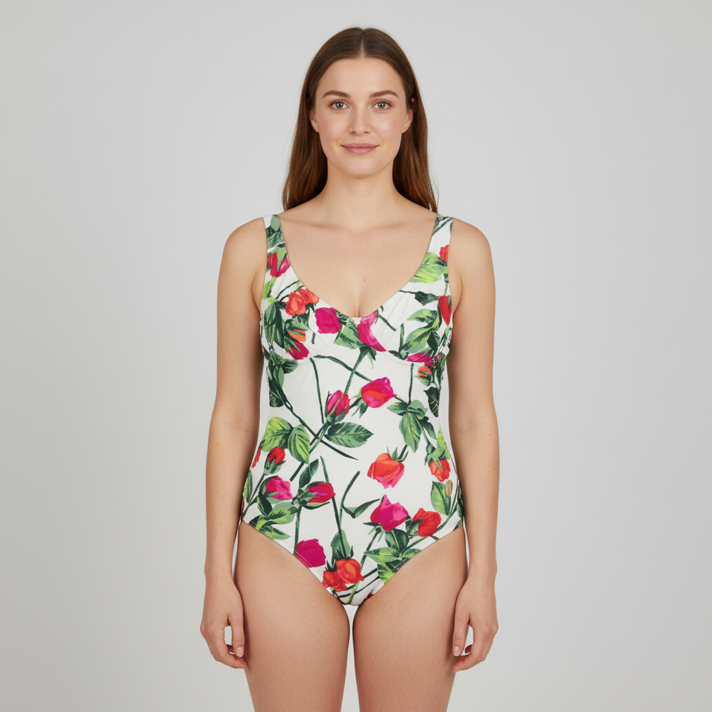 Maillot 1 pièce Triumph Vert