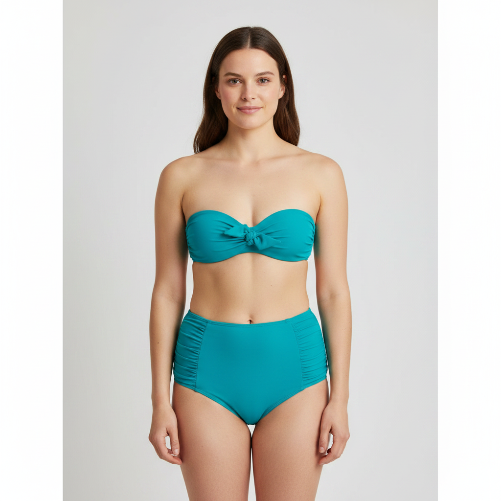 Haut de maillot Bleu