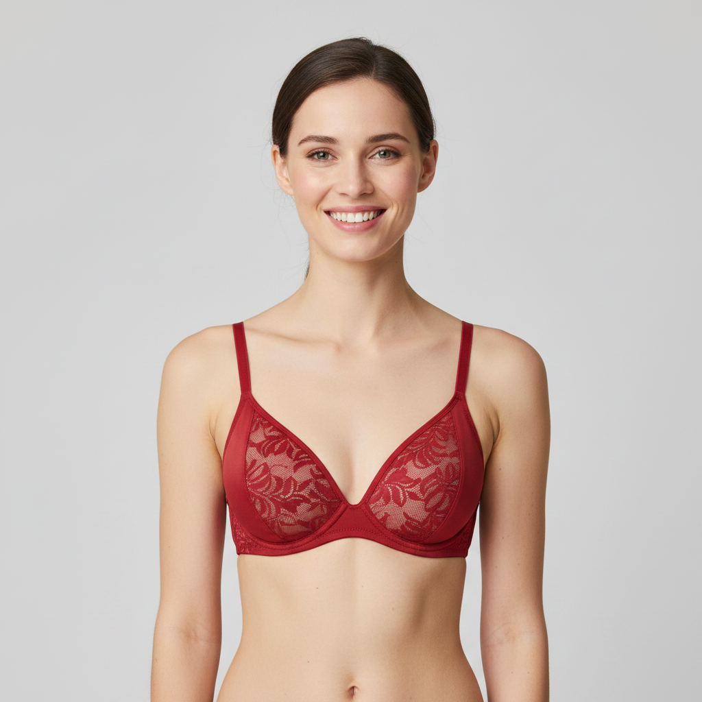 Soutien-gorge Nénés Paris Rouge