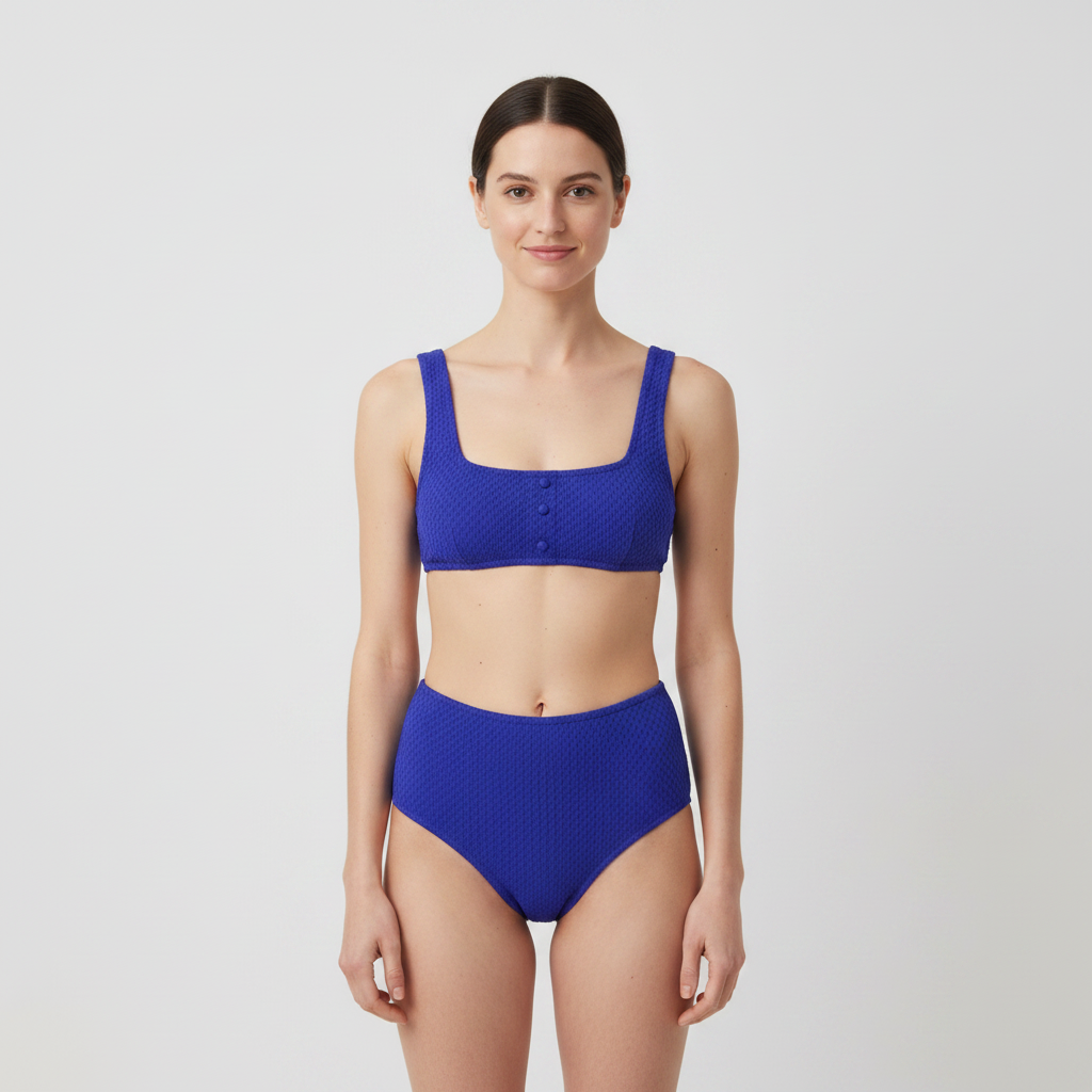 Haut de maillot Ysé Bleu