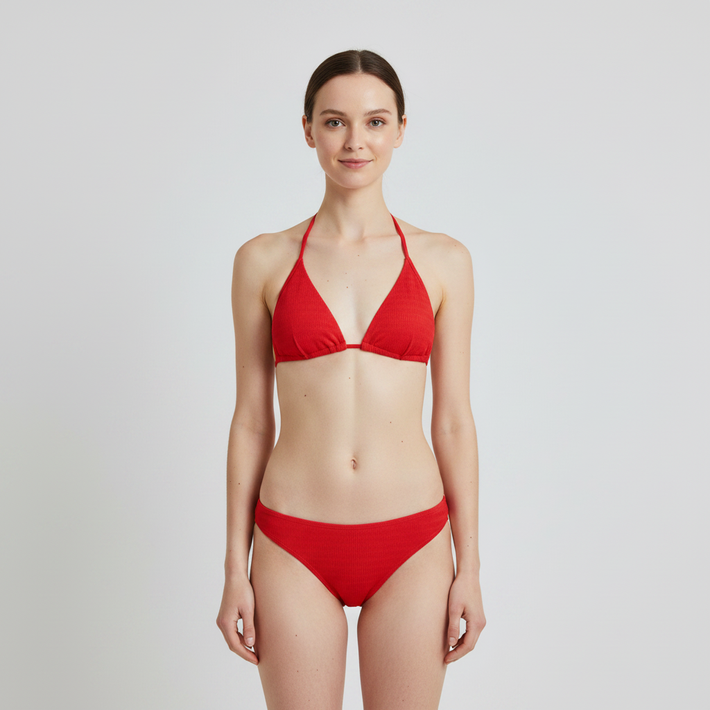 Haut de maillot Rouge
