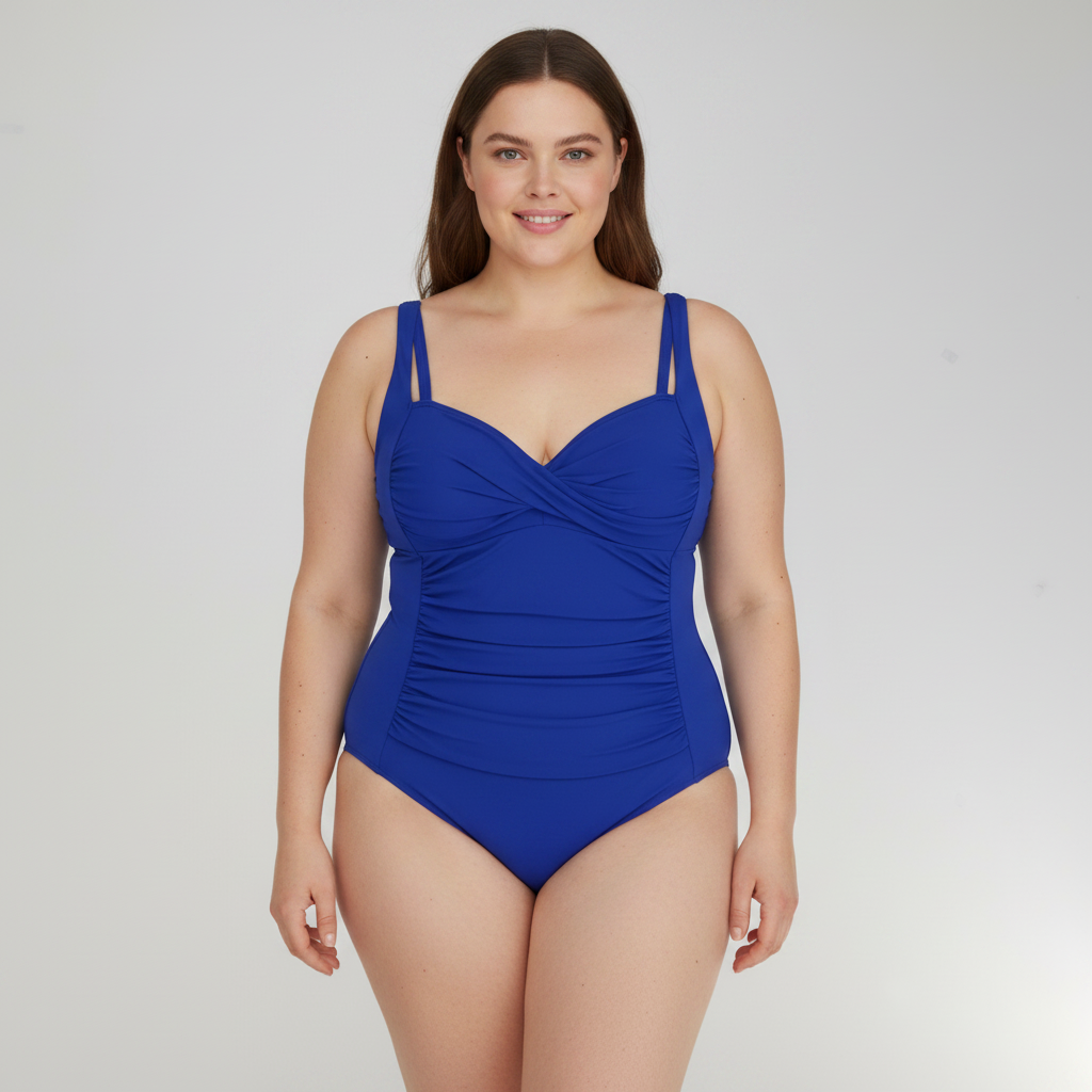Maillot 1 pièce Darjeeling Bleu