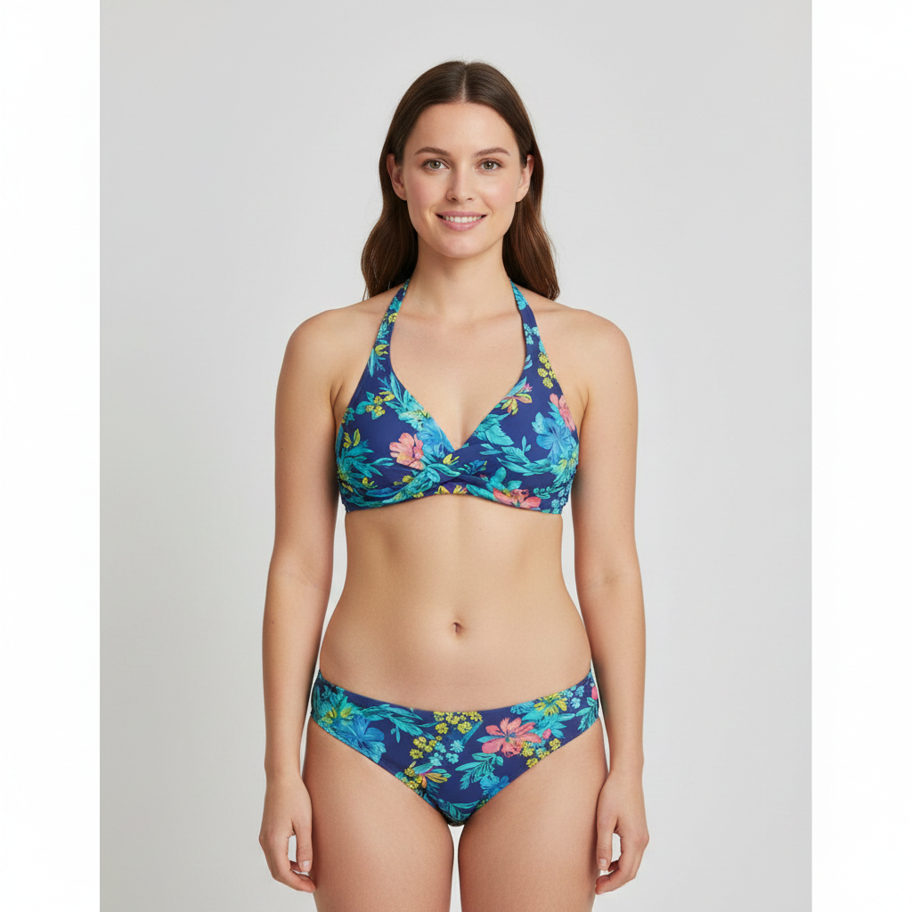 Haut de maillot RougeGorge Bleu