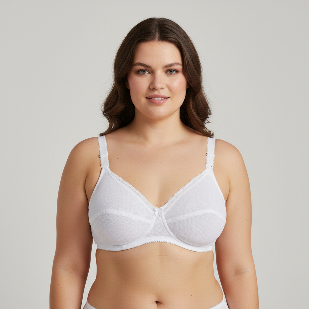 Soutien-gorge d'allaitement Blanc