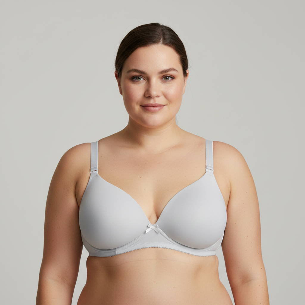 Soutien-gorge d'allaitement Vertbaudet Blanc