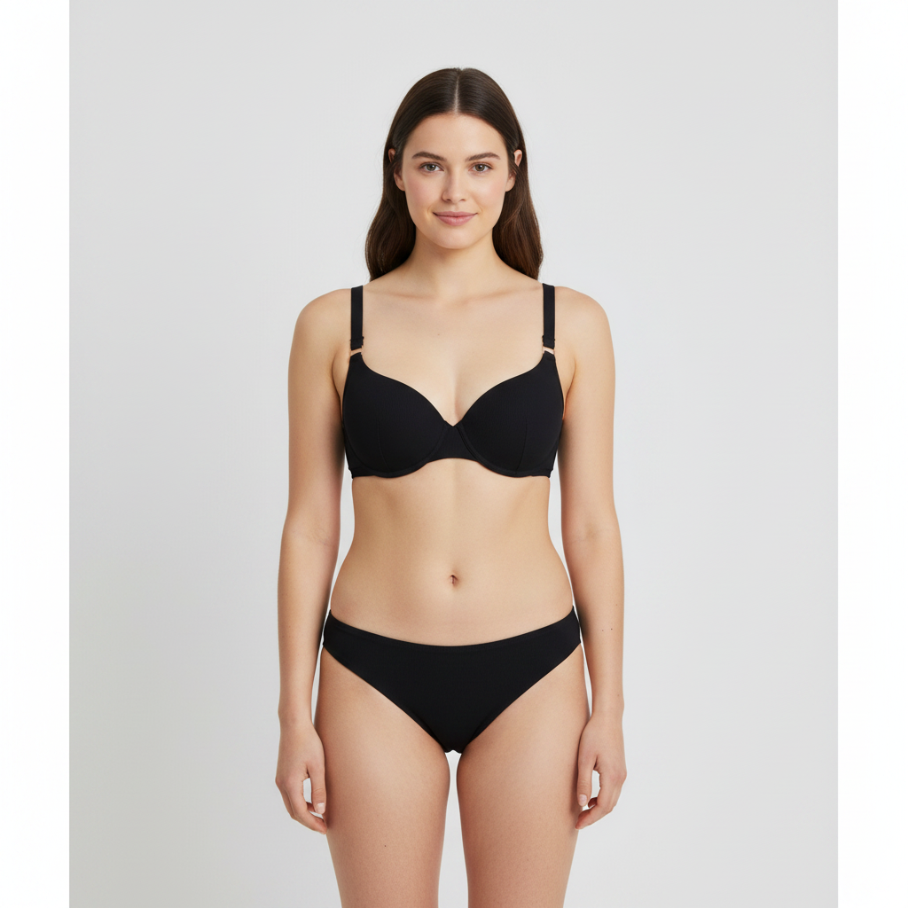 Haut de maillot RougeGorge Noir