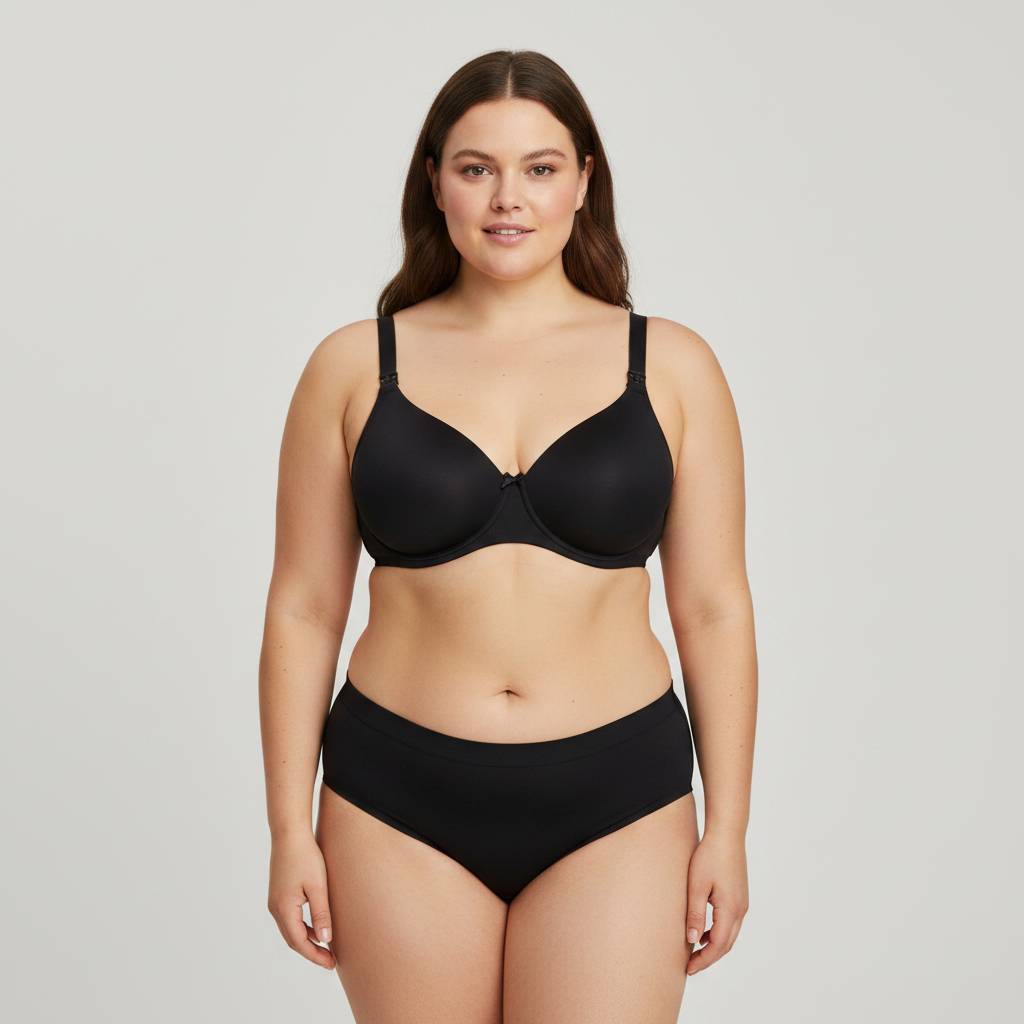 Soutien-gorge d'allaitement Vertbaudet Noir
