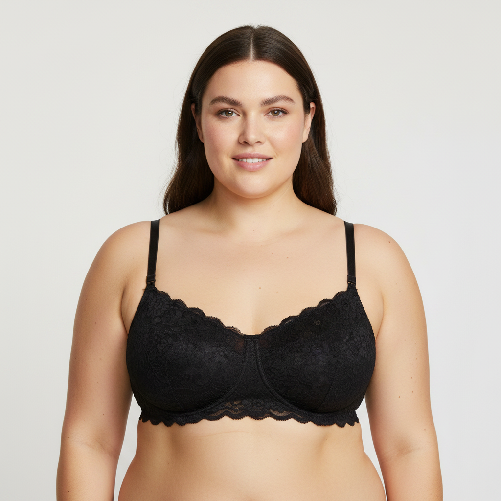 Soutien-gorge d'allaitement Arabella Noir
