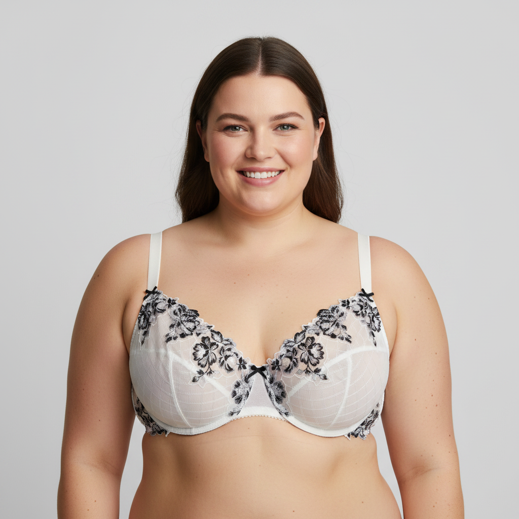 Soutien-gorge RougeGorge Blanc