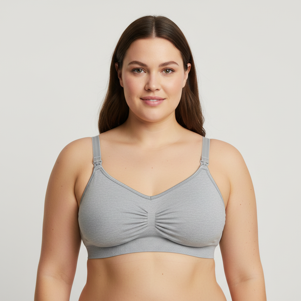 Soutien-gorge d'allaitement Gris