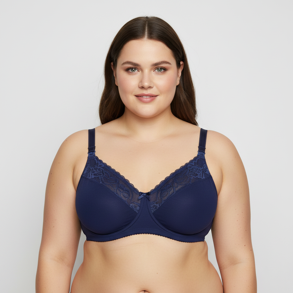 Soutien-gorge d'allaitement Bleu