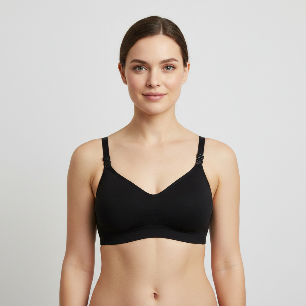 Soutien-gorge d'allaitement Noir