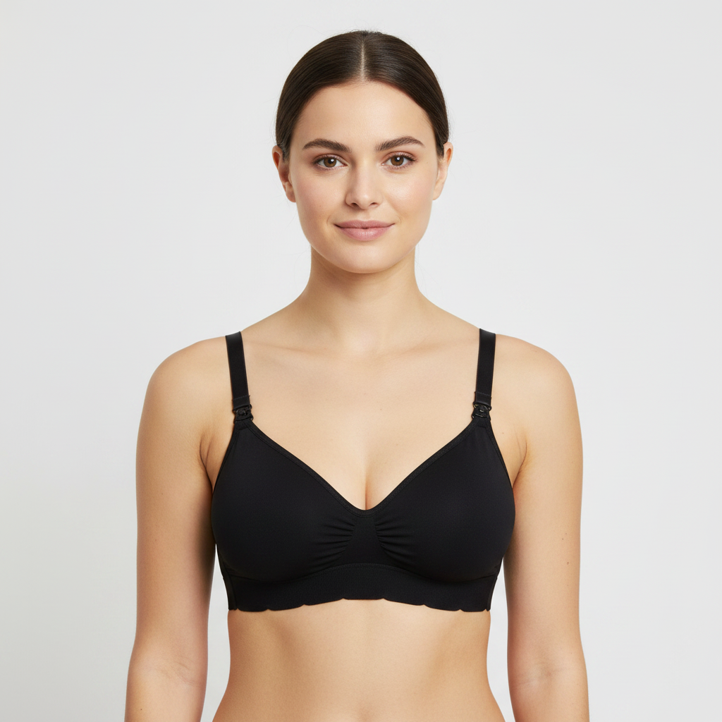 Soutien-gorge d'allaitement Noir