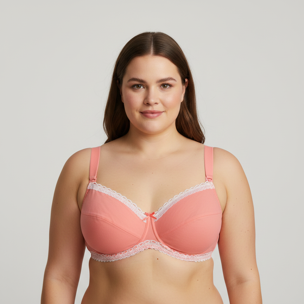 Soutien-gorge d'allaitement Billet doux Corail
