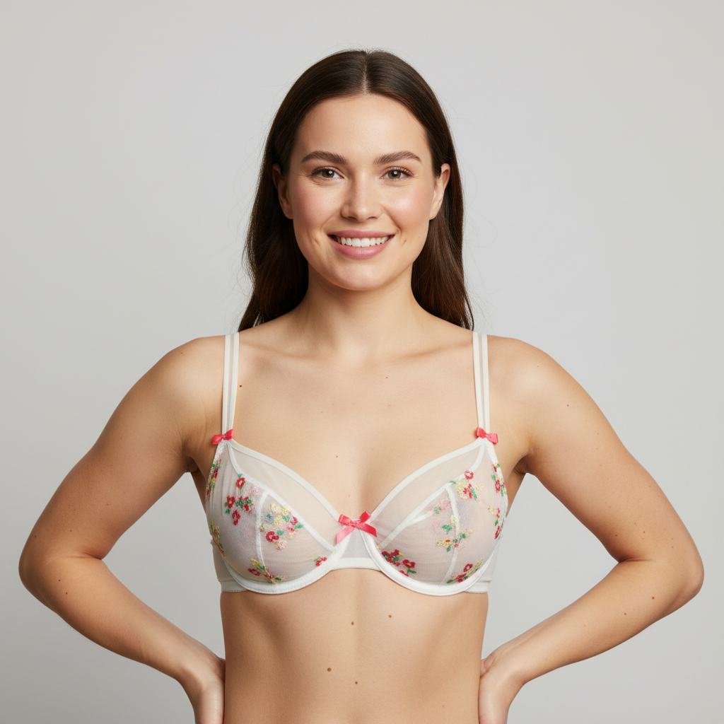 Soutien-gorge Darjeeling Blanc