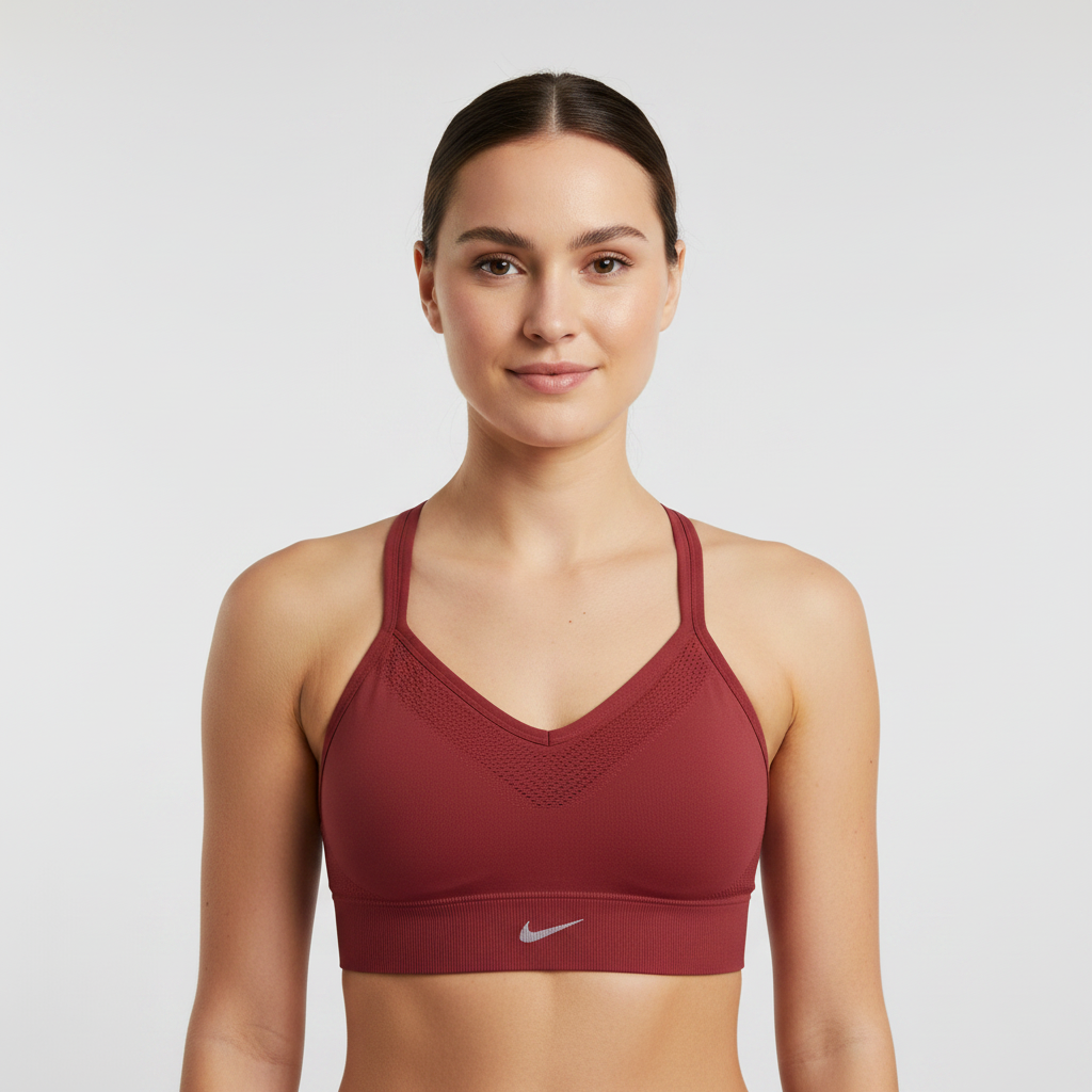 Brassière Nike Rouge