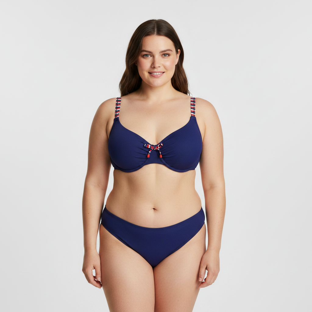Haut de maillot Darjeeling Bleu