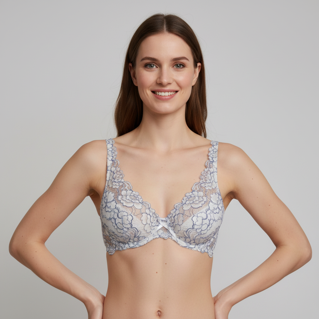 Soutien-gorge RougeGorge Blanc
