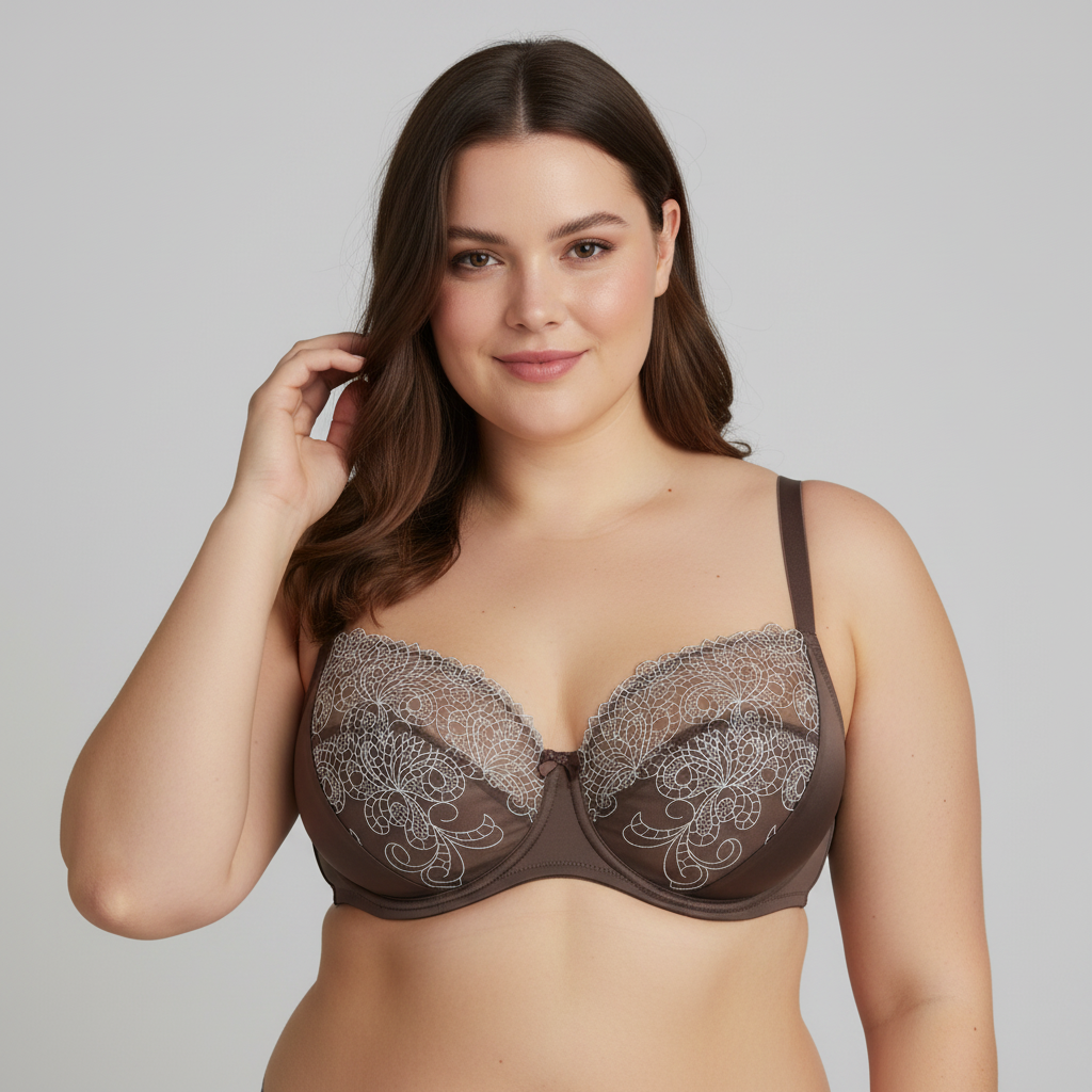 Soutien-gorge Louise Marney Marron