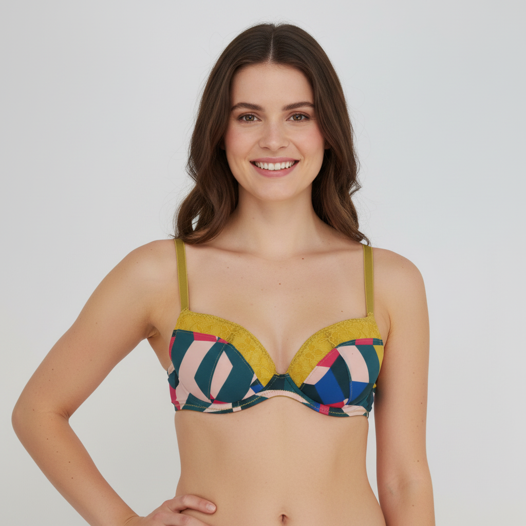 Soutien-gorge Princesse tam.tam Jaune