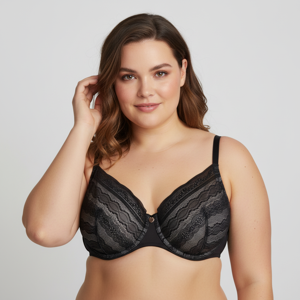 Soutien-gorge Darjeeling Noir