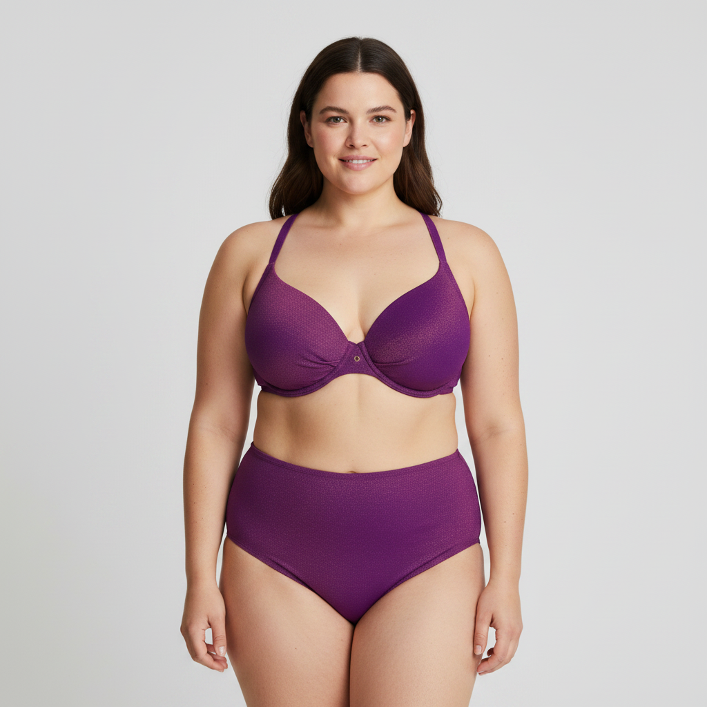 Haut de maillot RougeGorge Violet