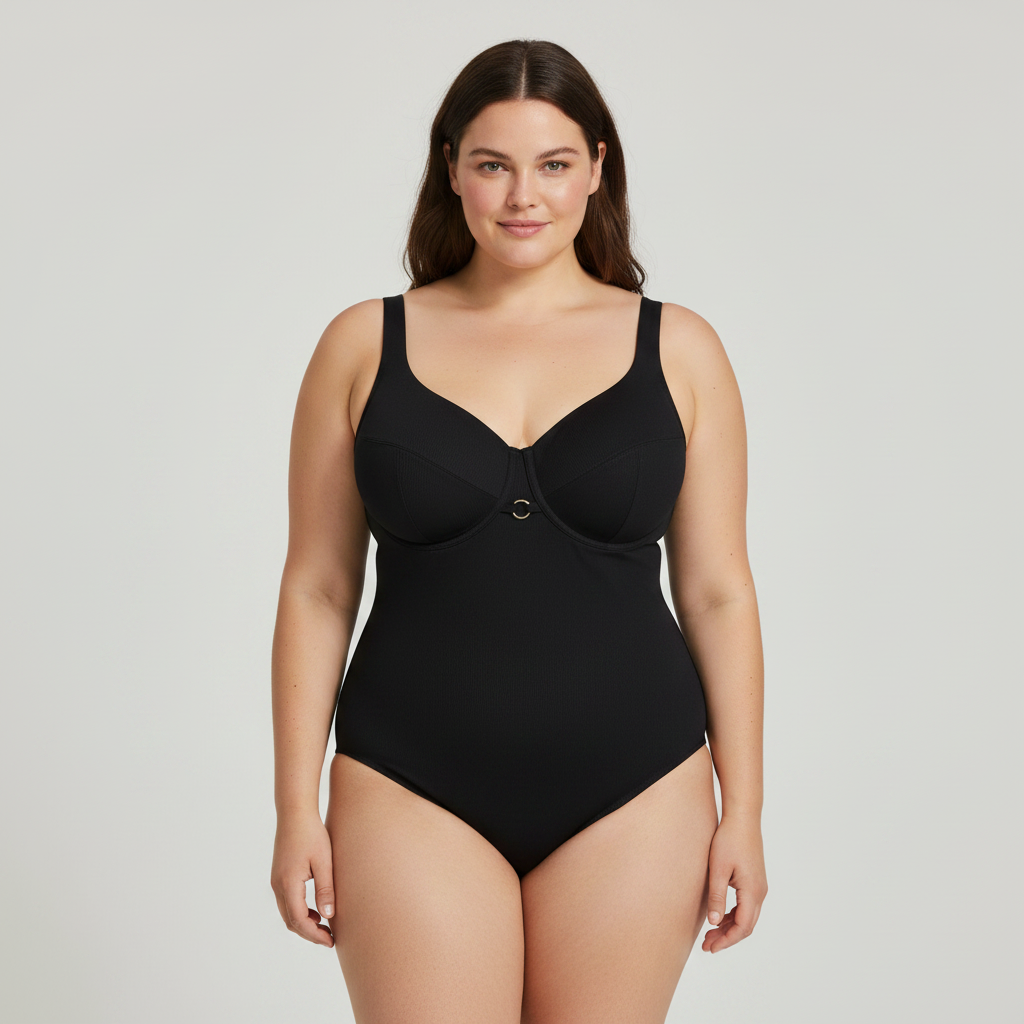 Haut de maillot RougeGorge Noir