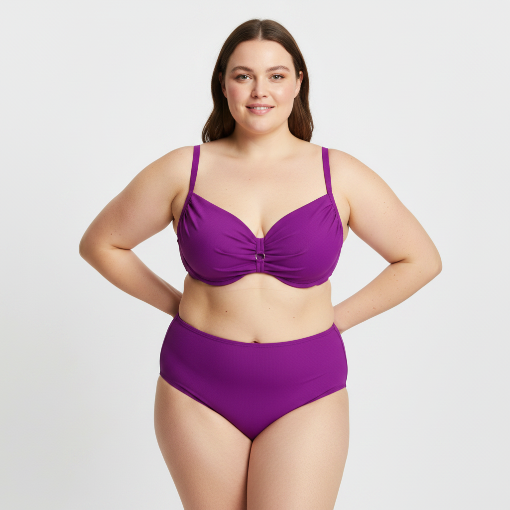 Haut de maillot RougeGorge Violet