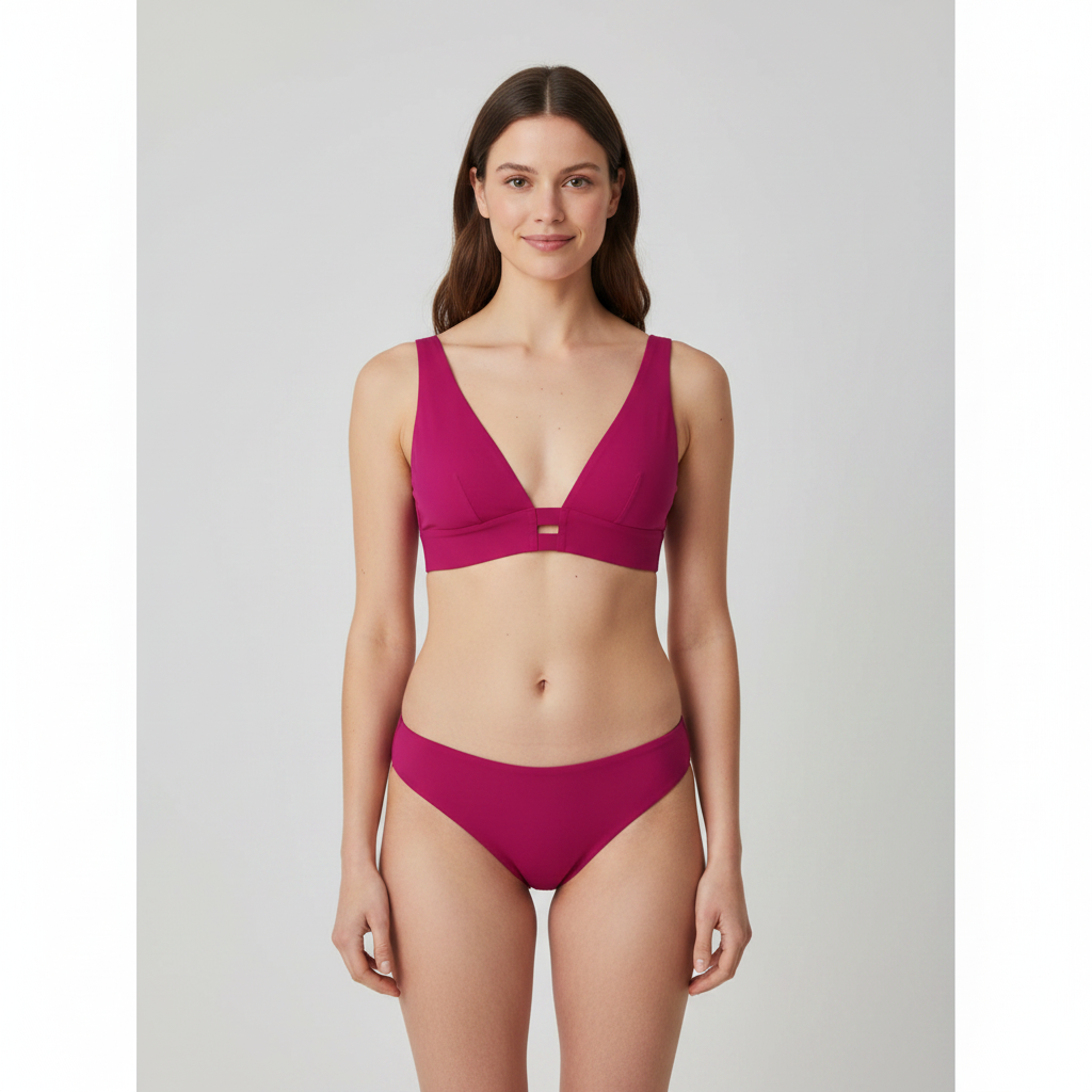 Haut de maillot RougeGorge Rose