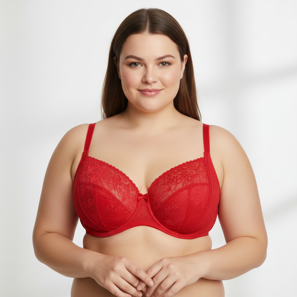 Soutien-gorge Darjeeling Rouge