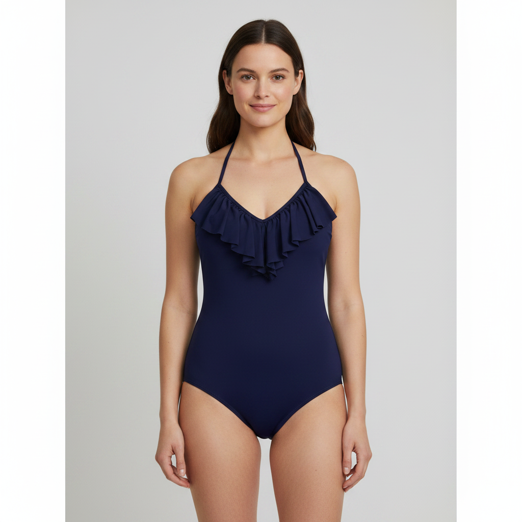 Maillot 1 pièce RougeGorge Bleu